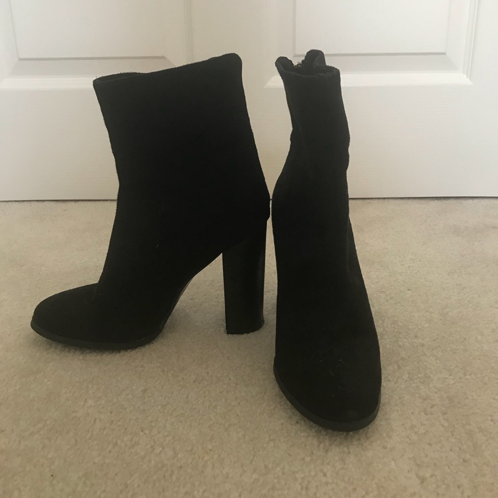 Forever 21 Yeezy style heeled booties